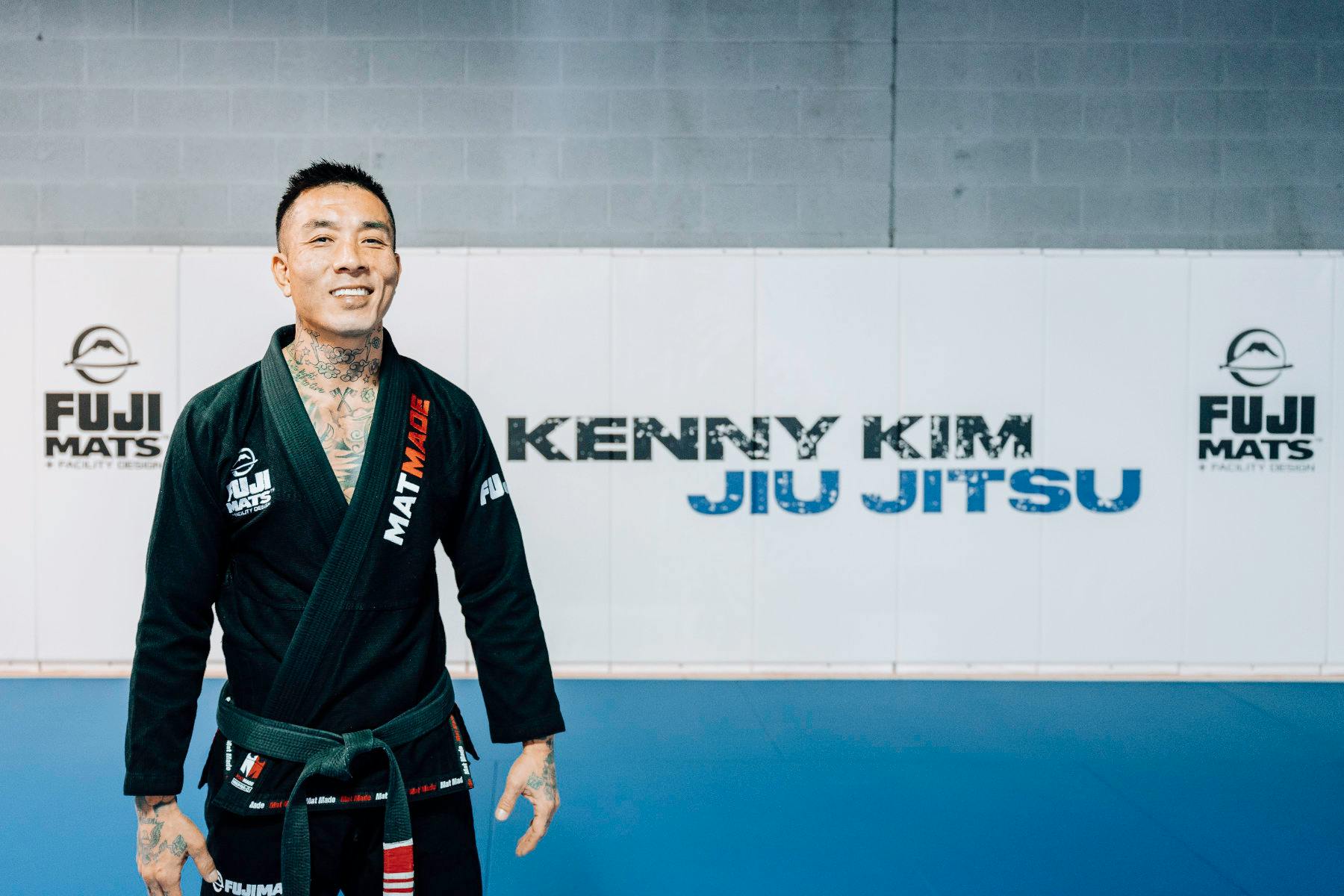Class in session at Kenny Kim BJJ